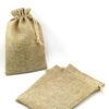 Sacos de Yute, Bolsas de yute y Bolsitas de yute para regalo (100 unidades) - Imagen 5