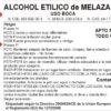 ALCOHOL ETILICO de MELAZA 96º (USO DE BOCA) - Imagen 2