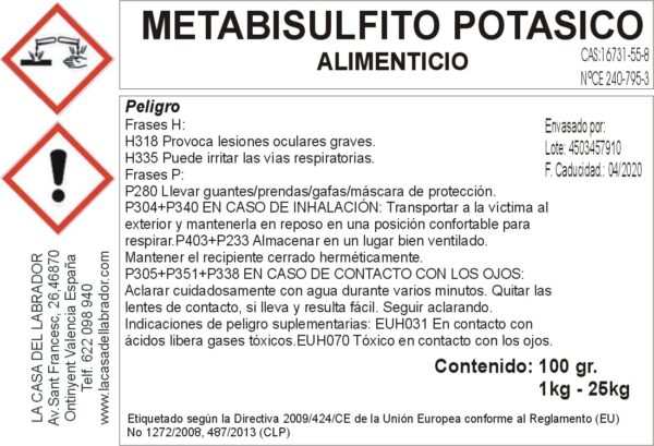 09C Ref.10206V (Etiqueta Metabisulfito Potásico) – Imprimible